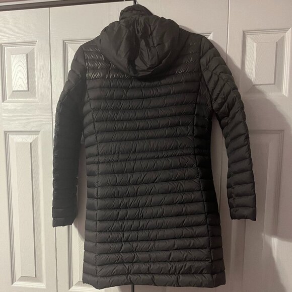 Michael Kors Women's Hooded Packable Down Puffer Coat Grey Size Small - Picture 5 of 5